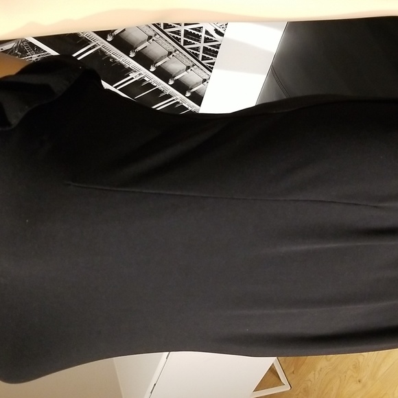 Leona Edmiston Halter Backless Fit and Flare Maxi Dress / Sz M / Black - Picture 5 of 14